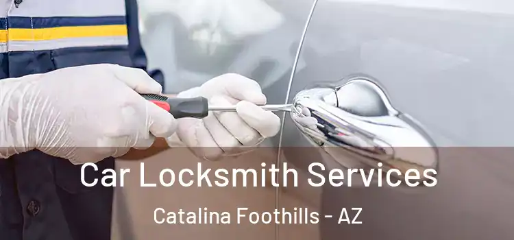 Car Locksmith Services Catalina Foothills - AZ